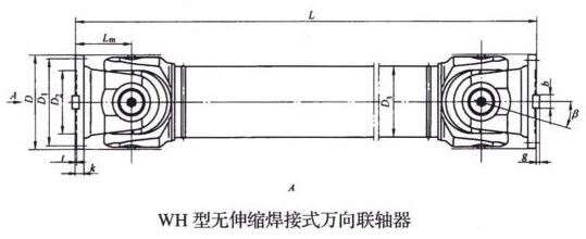 WH型無(wú)伸縮焊接式萬(wàn)向聯(lián)軸器